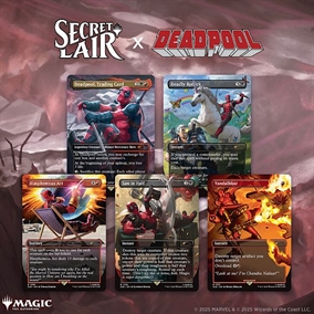 Marvel's Deadpool (Regular) - Secret Lair Drop series - Magic the Gathering